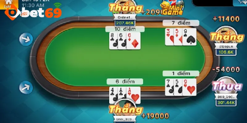 Cách phân định thắng thua khi chơi bài cào online