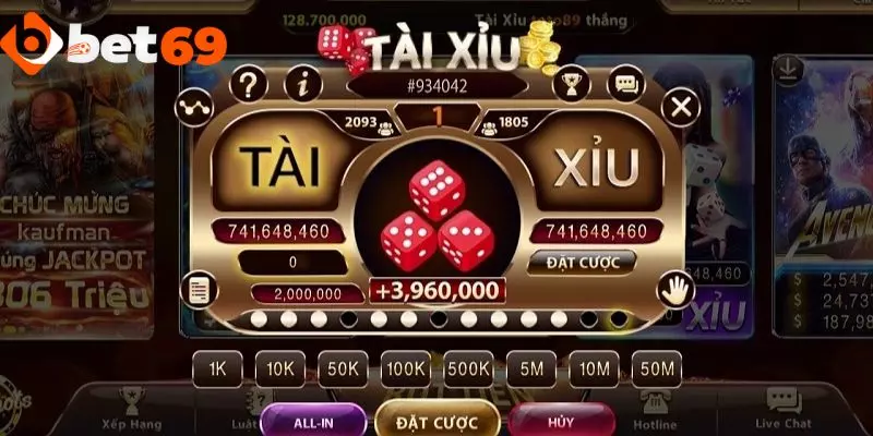 Tài xỉu Bet69 Tài xỉu Bet69