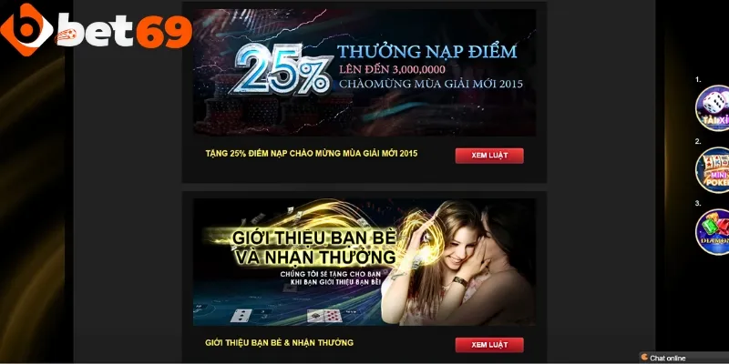 Nhà cái đưa ra nhiều chính sách ưu đãi cho cược thủ