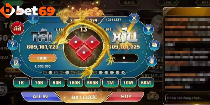 Tài xỉu Bet69